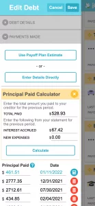 Debt Payoff Planner – Debt Payoff Planner 1.0 Help