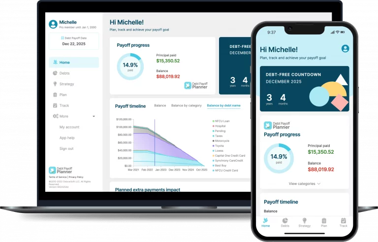 Debt Payoff Planner – Debt Snowball Calculator